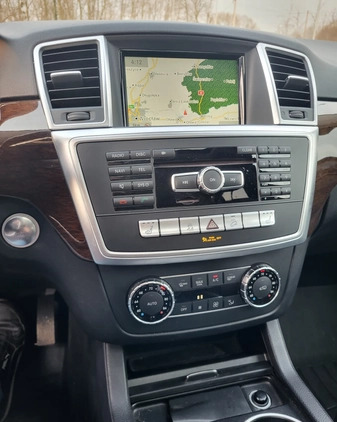 Mercedes-Benz ML cena 93500 przebieg: 53800, rok produkcji 2012 z Blachownia małe 407